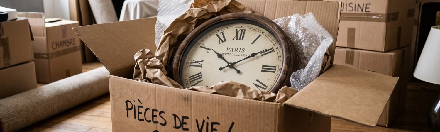 horloge demenagement